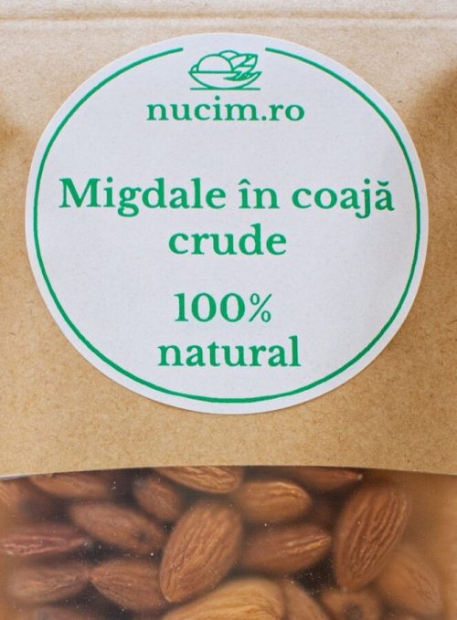 Migdale, crude - Migdalele sunt bogate in proteine vegetale,fibre, carbohidrati, lipide de cea mai buna calitate